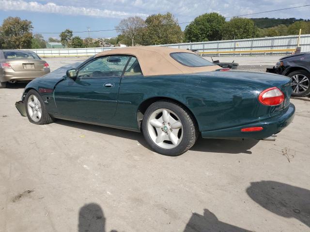 SAJGX2749VC012217 - 1997 JAGUAR XK8 GREEN photo 2