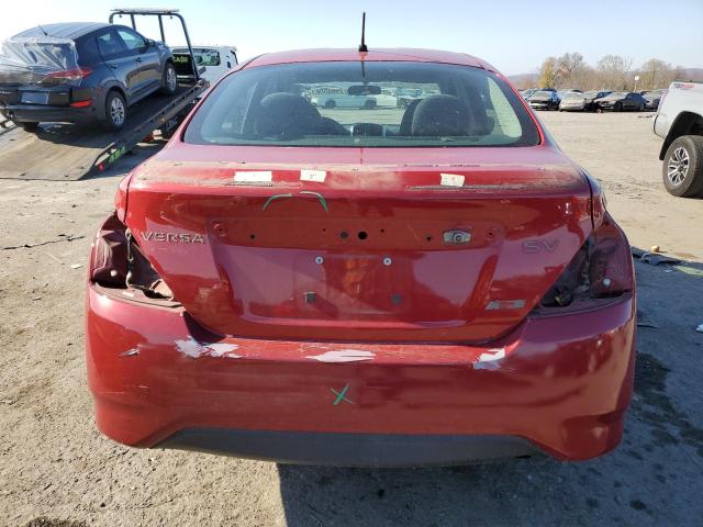 3N1CN7AP8FL876414 - 2015 NISSAN VERSA S RED photo 6