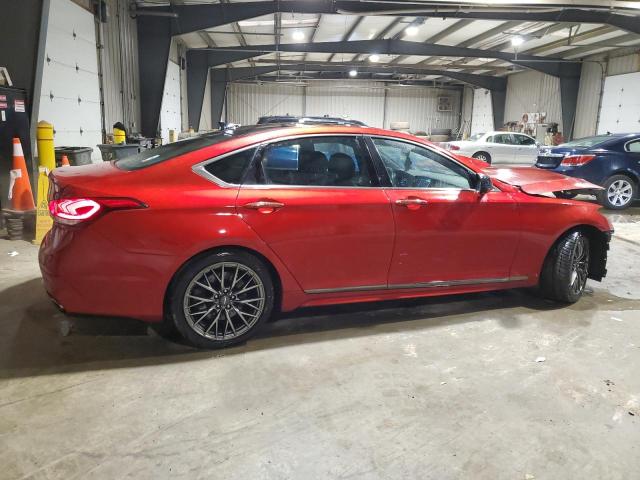 KMHGN4JB8KU290051 - 2019 GENESIS G80 BASE RED photo 3