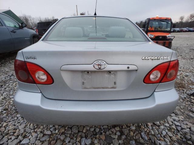 2T1BR32E95C557897 - 2005 TOYOTA COROLLA CE SILVER photo 6