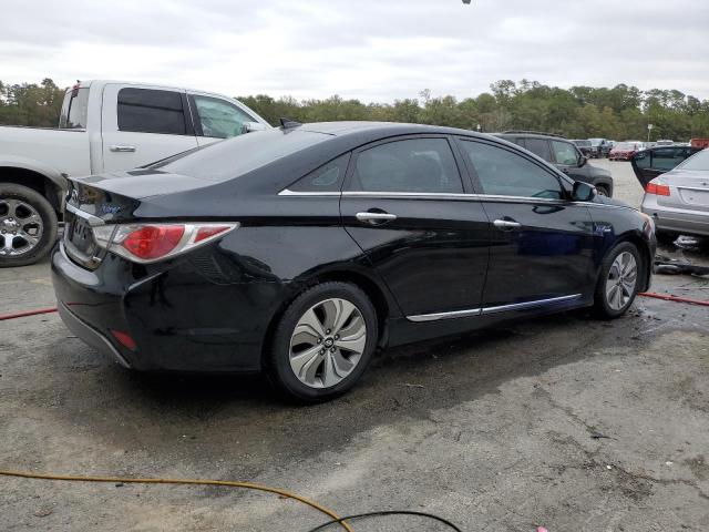 KMHEC4A47EA108912 - 2014 HYUNDAI SONATA HYBRID BLACK photo 3