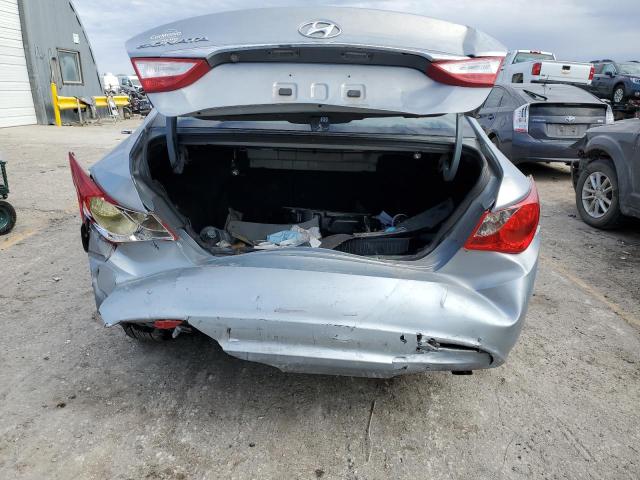 5NPEB4AC0DH514178 - 2013 HYUNDAI SONATA GLS SILVER photo 6