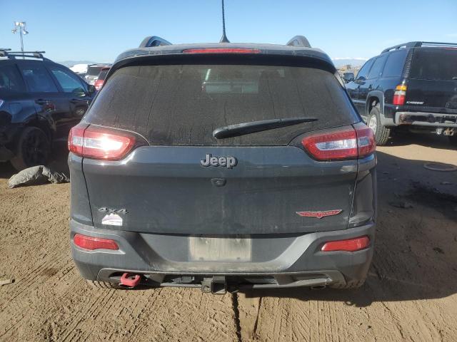 1C4PJMBS0HW657911 - 2017 JEEP CHEROKEE TRAILHAWK BLACK photo 6