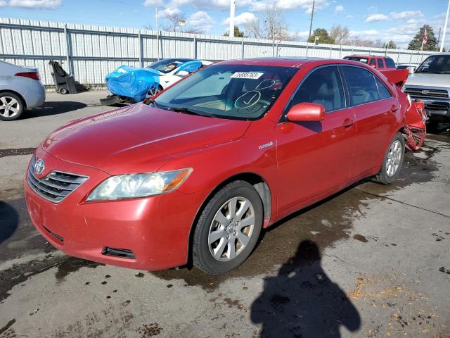 4T1BB46KX9U062994 - 2009 TOYOTA CAMRY HYBRID RED photo 1