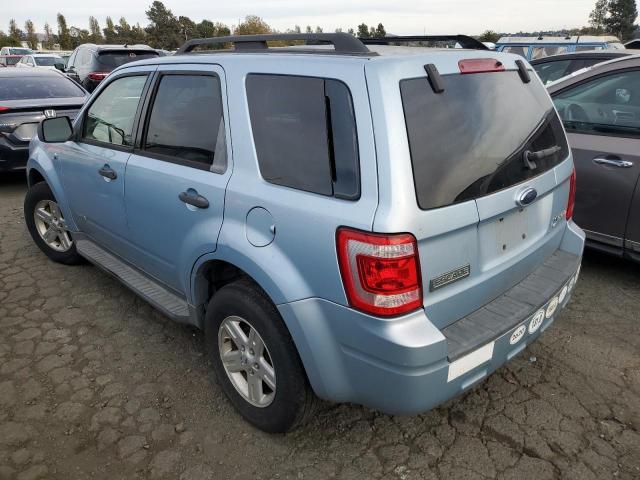 1FMCU49H58KC05245 - 2008 FORD ESCAPE HEV BLUE photo 2