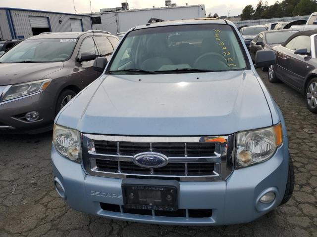 1FMCU49H58KC05245 - 2008 FORD ESCAPE HEV BLUE photo 5