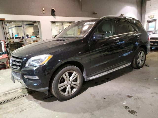 4JGDA5HB6FA448484 - 2015 MERCEDES-BENZ ML 350 4MATIC BLACK photo 1