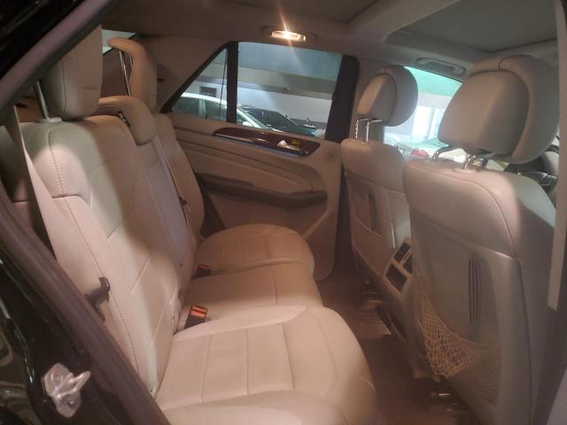 4JGDA5HB6FA448484 - 2015 MERCEDES-BENZ ML 350 4MATIC BLACK photo 10