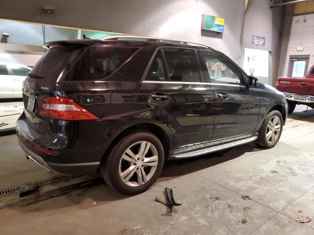 4JGDA5HB6FA448484 - 2015 MERCEDES-BENZ ML 350 4MATIC BLACK photo 3