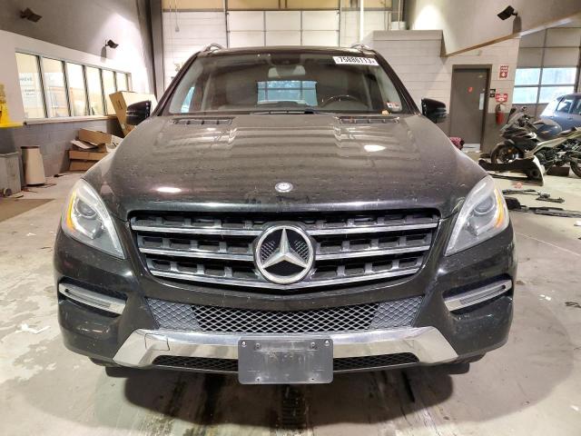 4JGDA5HB6FA448484 - 2015 MERCEDES-BENZ ML 350 4MATIC BLACK photo 5