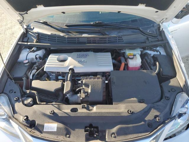 JTHKD5BH2F2230292 - 2015 LEXUS CT 200 WHITE photo 11