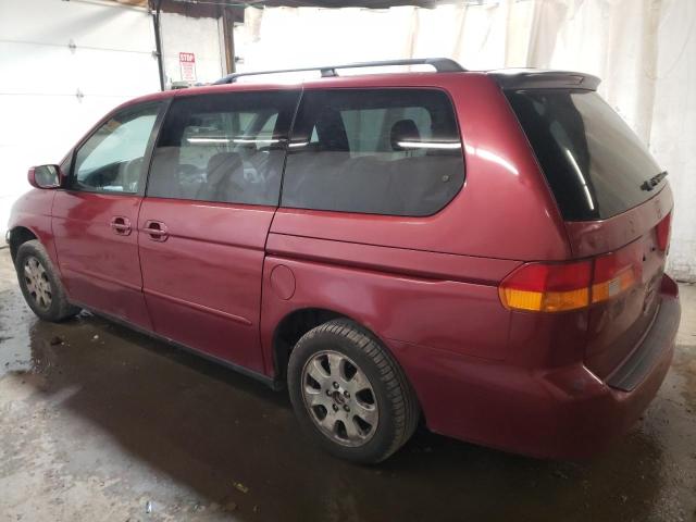 5FNRL18693B150904 - 2003 HONDA ODYSSEY EX BURGUNDY photo 2