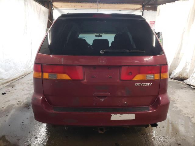 5FNRL18693B150904 - 2003 HONDA ODYSSEY EX BURGUNDY photo 6