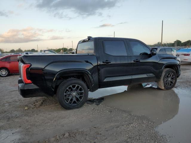 5TFNA5DBXPX066472 - 2023 TOYOTA TUNDRA CREWMAX PLATINUM შავი ფოტო 3