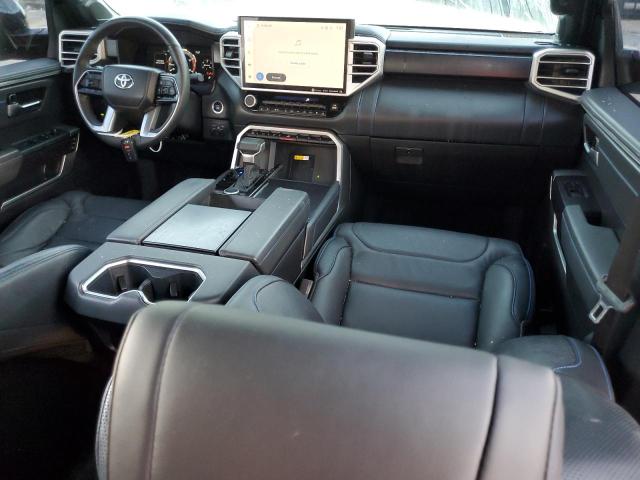 5TFNA5DBXPX066472 - 2023 TOYOTA TUNDRA CREWMAX PLATINUM შავი ფოტო 8