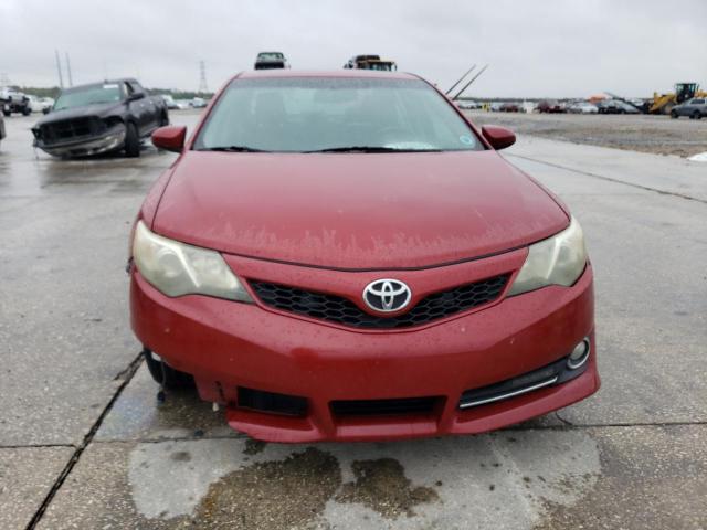 4T1BF1FK4CU633440 - 2012 TOYOTA CAMRY BASE RED photo 5