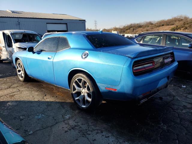 2C3CDZAG7GH202247 - 2016 DODGE CHALLENGER SXT BLUE photo 2