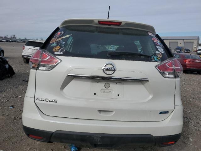 5N1AT2MT9FC876712 - 2015 NISSAN ROGUE S WHITE photo 6