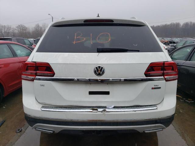 1V2MR2CAXJC502813 - 2018 VOLKSWAGEN ATLAS SEL WHITE photo 6