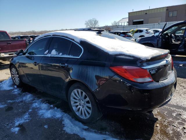 W04GY5GV2B1138278 - 2011 BUICK REGAL CXL BLACK photo 2