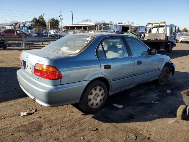 1HGEJ6672YL053997 - 2000 HONDA CIVIC LX GREEN photo 3