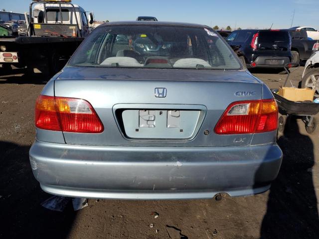 1HGEJ6672YL053997 - 2000 HONDA CIVIC LX GREEN photo 6