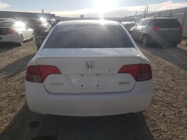 2HGFA16498H118919 - 2008 HONDA CIVIC DX-G WHITE photo 6