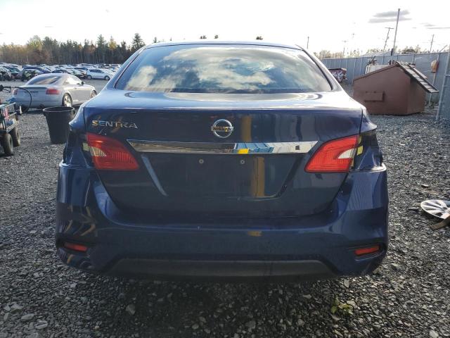 3N1AB7AP8KY431314 - 2019 NISSAN SENTRA S BLUE photo 6