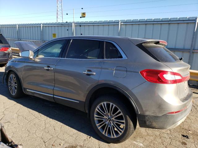 2LMPJ8LR2HBL45948 - 2017 LINCOLN MKX RESERVE SILVER photo 2