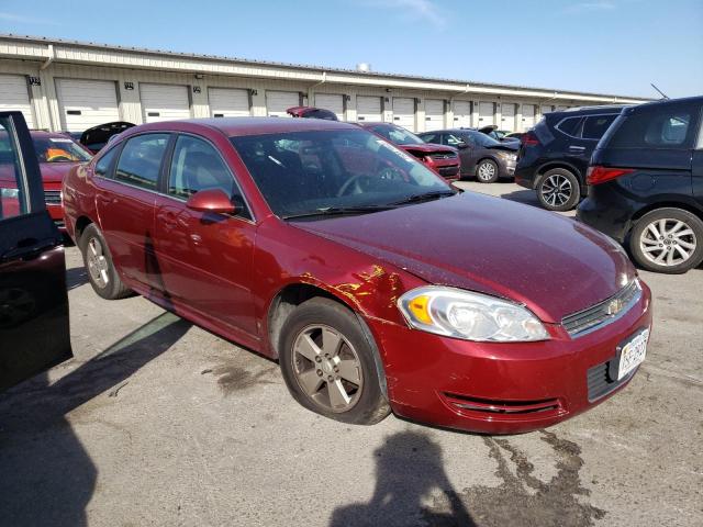 2G1WT57K091160637 - 2009 CHEVROLET IMPALA 1LT MAROON photo 4