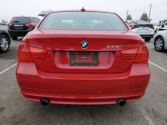 WBAPM5C54BE578421 - 2011 BMW 335 I RED photo 6