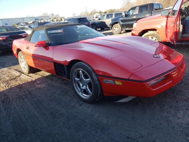 1G1YY3388L5110776 - 1990 CHEVROLET CORVETTE RED photo 4