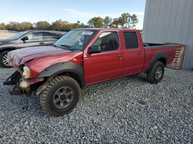 1N6ED29Y92C378881 - 2002 NISSAN FRONTIER CREW CAB XE BURGUNDY photo 1