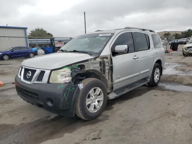 5N1BA08D98N600264 - 2008 NISSAN ARMADA SE SILVER photo 1