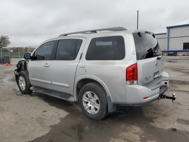 5N1BA08D98N600264 - 2008 NISSAN ARMADA SE SILVER photo 2