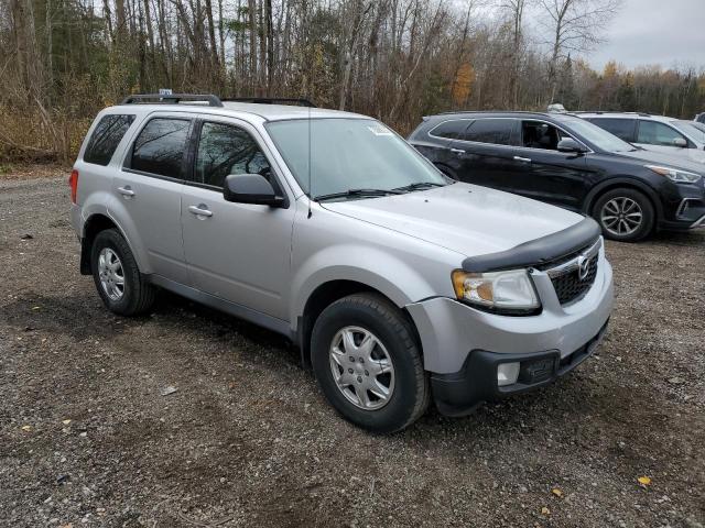 4F2CY0C77AKM01954 - 2010 MAZDA TRIBUTE I SILVER photo 4