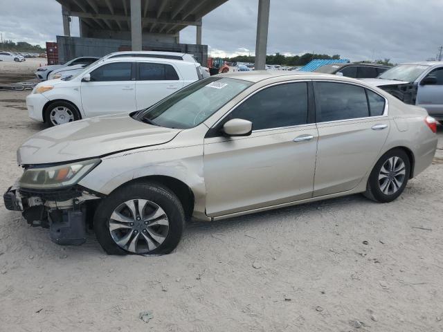 1HGCR2F32EA264565 - 2014 HONDA ACCORD LX GOLD photo 1