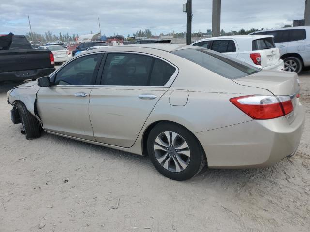 1HGCR2F32EA264565 - 2014 HONDA ACCORD LX GOLD photo 2