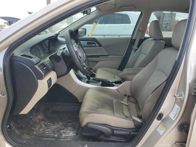 1HGCR2F32EA264565 - 2014 HONDA ACCORD LX GOLD photo 7