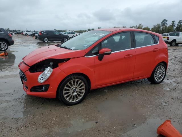 3FADP4FJ7EM203272 - 2014 FORD FIESTA TITANIUM RED photo 1