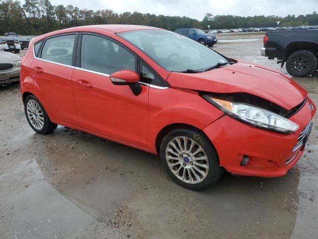 3FADP4FJ7EM203272 - 2014 FORD FIESTA TITANIUM RED photo 4