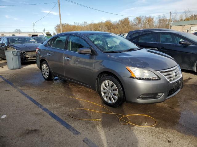 3N1AB7AP4FY238034 - 2015 NISSAN SENTRA S GRAY photo 4