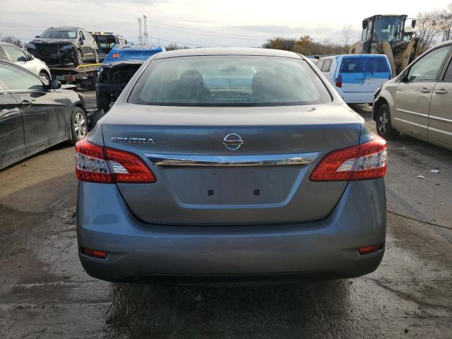 3N1AB7AP4FY238034 - 2015 NISSAN SENTRA S GRAY photo 6