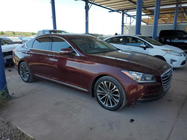 KMHGN4JE3FU062426 - 2015 HYUNDAI GENESIS 3.8L BURGUNDY photo 4