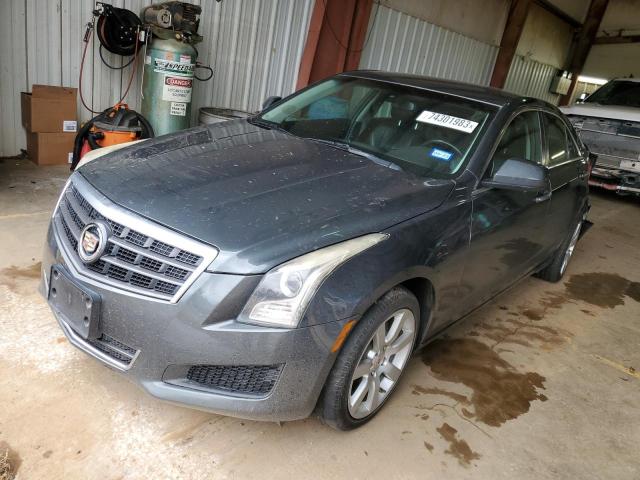 1G6AA5RA2E0111394 - 2014 CADILLAC ATS GRAY photo 1