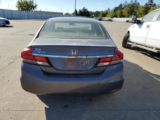 19XFB2F94FE087732 - 2015 HONDA CIVIC EXL ნაცრისფერი ფოტო 6