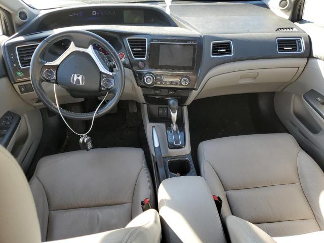 19XFB2F94FE087732 - 2015 HONDA CIVIC EXL ნაცრისფერი ფოტო 8