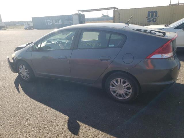 JHMZE2H57AS009139 - 2010 HONDA INSIGHT LX GRAY photo 2