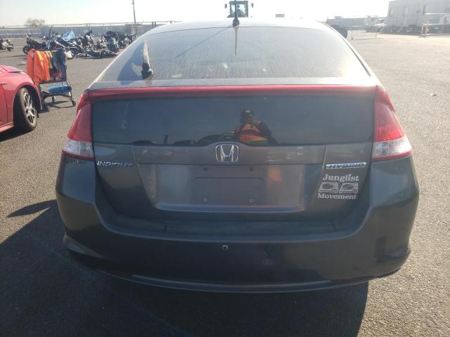 JHMZE2H57AS009139 - 2010 HONDA INSIGHT LX GRAY photo 6