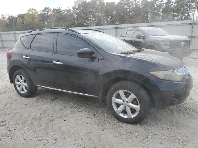 JN8AZ18W69W127357 - 2009 NISSAN MURANO S BLACK photo 4